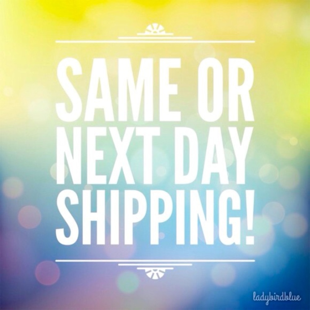 Order by 4pm EST and your item will be shipped the same day!☺️😊